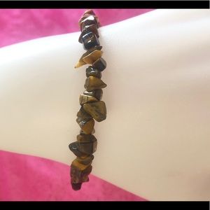 🆕 Handcrafted 🆕 Brown stone bracelet